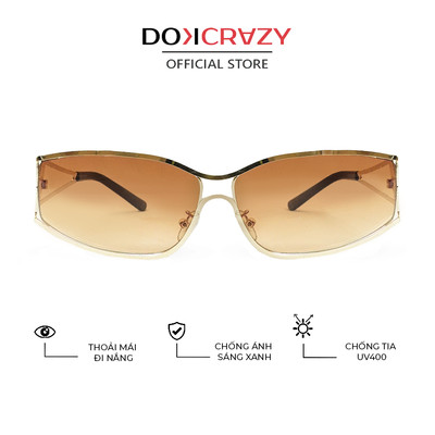 Kính mát DOKCRAZY SHADY Thời Trang, Cá Tính Chống UV400 Tia Cực Tím Hot Trend Hàn Quốc, Hiện Đại,Y2K