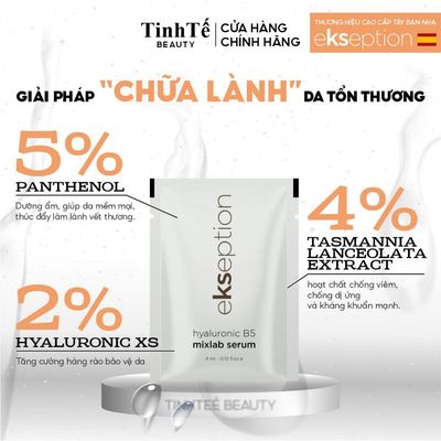 [HB GIFT] Sample tinh chất cấp ẩm phục hồi Ekseption Hyaluronic B5 Mixlab serum 4ml