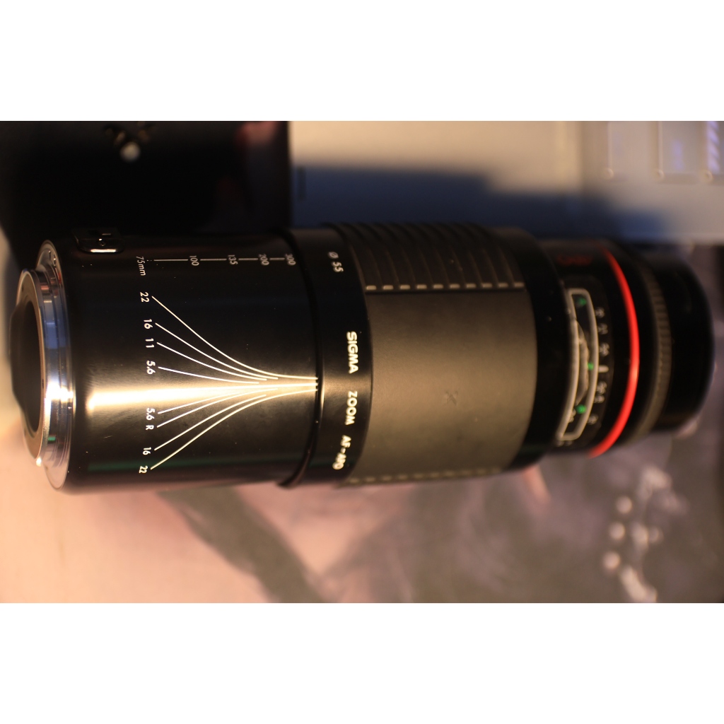 ống kính máy ảnh canon ef Sigma 75-300mm Apo multicol (AF hoạt động - khẩu độ luôn mở tối đa) - Ống kính Canon EF