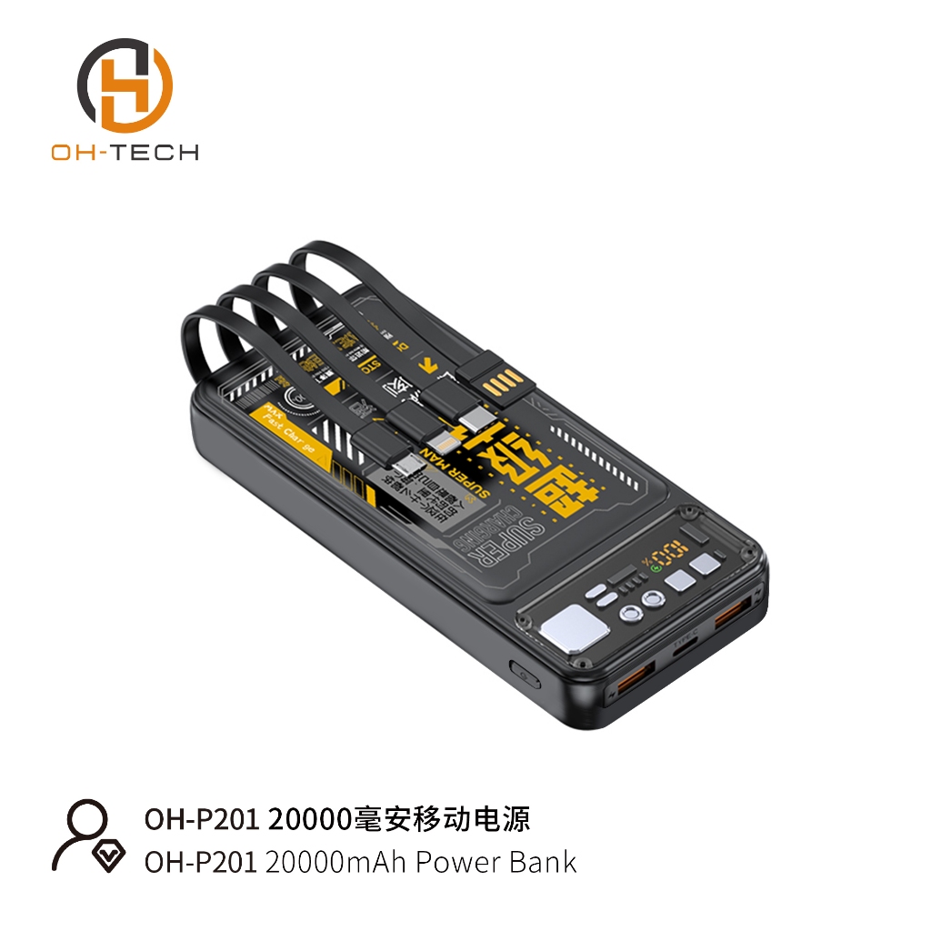 Sạc Dự Phòng OHTECH P201 10000mAh/20.000mAh Sạc Nhanh PD22.5W Bảo Hành 12 Tháng | BigBuy360 - bigbuy360.vn