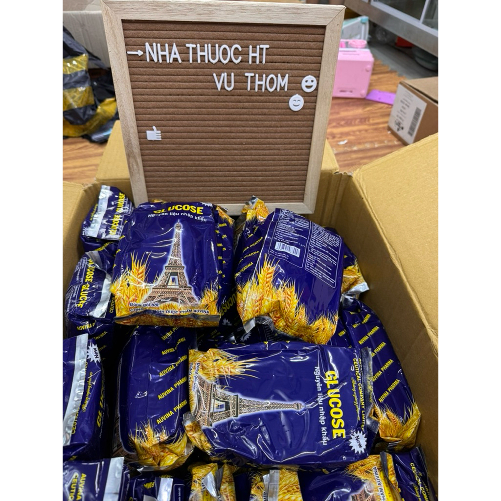Đường Glucose 500g -Vuthompharmacy