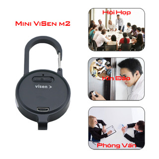  Máy Ghi Âm Mini Visen M2 Chính Hãng – Ghi Âm Cực Rõ – Thiết Kế Dạng Móc Khoá – Ghi Âm Kín Đáo – Pin Ghi Âm Tục 24 Giờ 