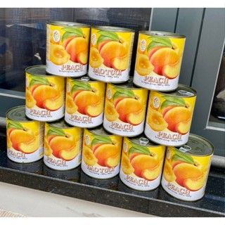  giá siêu bán buôn combo thùng 12 lon Đào MV hạ long 820gram chính hãng date mới 