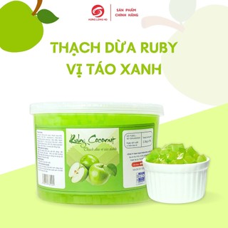 Thạch Dừa Cao Cấp Hương Vị Trái Cây - RUBY - Khối Lượng 2.2KG