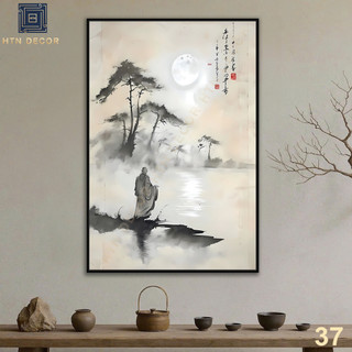  Tranh Canvas Thiền Nghệ Thuật Tranh Treo Tường Tranh Trang Trí Nhà Cửa Phòng Khách Phòng Thiền 