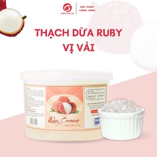 Thạch Dừa Cao Cấp Hương Vị Trái Cây - RUBY - Khối Lượng 2.2KG
