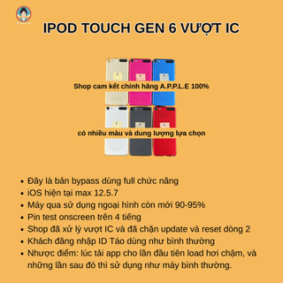 Máy nghe nhạc ibot gen 6 bản vượt IC dùng full tính năng