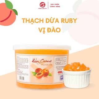 Thạch Dừa Cao Cấp Hương Vị Trái Cây - RUBY - Khối Lượng 2.2KG