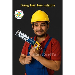 Súng bắn Silicone Bossman VÀNG