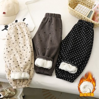 Quần bé gái lót lông dày ấm size 8-37kg