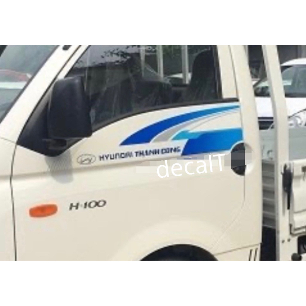 Tem Dán Xe Tải Hyundai Thành Công H100. Tem Dán Xe tải hyundai thành công h100
