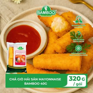  Chả Giò Hải Sản Mayonnaise BAMBOO – Chả Giò Giòn Tan Nhân Hải Sản  320g  