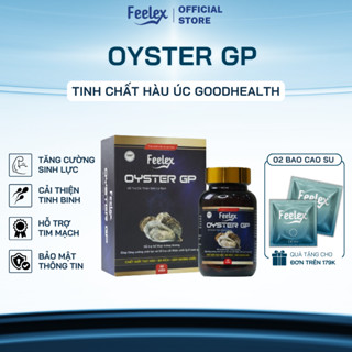 Tinh chất hàu biển Feelex Oyster GP tăng cường sinh lý nam giới hộp 60 viên
