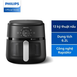   VHL x Philips - Eclusive Ecom  Nồi chiên không dầu NA231 00 6.2 lít - Hàng Chính Hãng 
