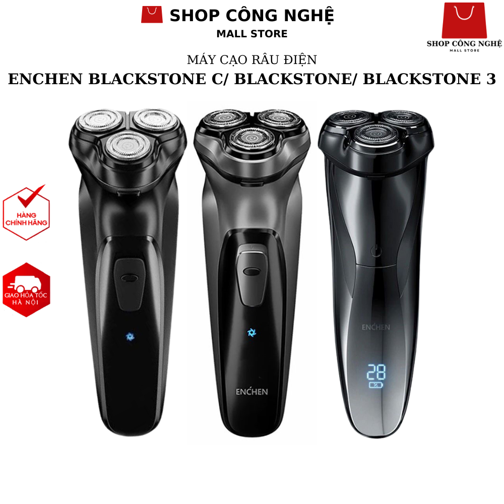 Máy Cạo Râu Enchen BlackStone 3 - Máy cạo râu Enchen Blackstone, Blackstone C - Bảo hành 6 tháng