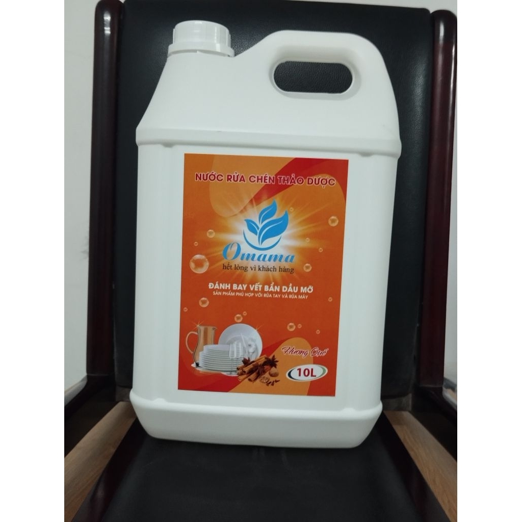 Nước rửa chén đặc biệt hương quế 10l.