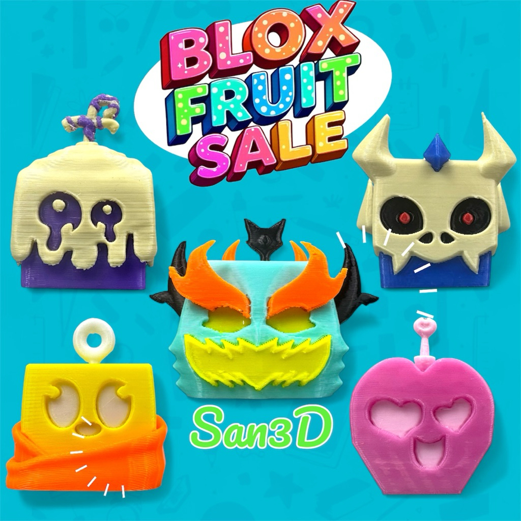 Mô Hình Trái Ác Quỷ Blox Fruits Độc Đáo - In 3D