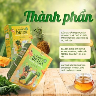 Combo 5 hộp detox cải kale