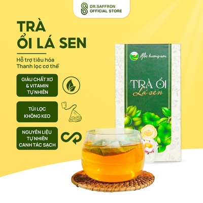 Trà Ổi Lá Sen nhà Mộc Hương Sơn - Detox thanh lọc cơ thể tự nhiên