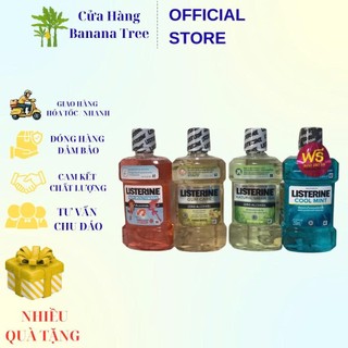 Nước súc miệng giữ hơi thở thơm mát Listerine 250ml