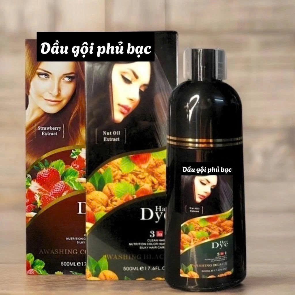 [ hót ] Sin Hair - Dầu Gội Phủ Bạc Sin Hair - Phủ Bạc Nhân Sâm Phủ Đen Phủ Nâu Tóc Tự Nhiên Số 1 Nhậ