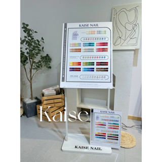  Set sơn gel KAISE 166 chai tặng 2 bảng màu lớn nhỏ + kệ trưng bảng màu+ base +top hàng chính hãng 