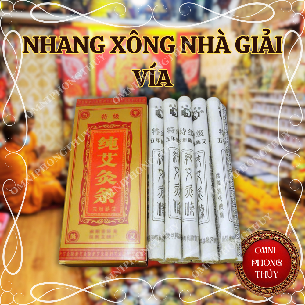 NHANG XÔNG PHONG THỦY GIẢI VÍA ( HỘP 10 CÂY)
