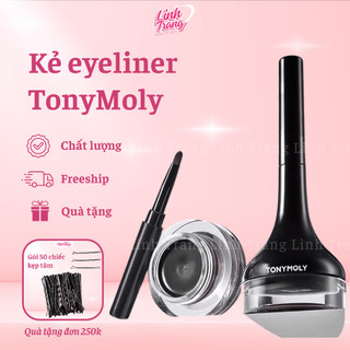  Gel Kẻ Mắt Chống Lem TonyMoly Backstage Liner 4g Lâu Trôi Nét Mảnh Tự Nhiên Không Trôi Lem 