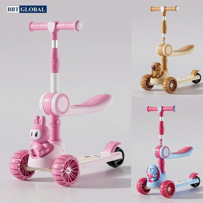 Xe trượt Scooter BBT Global 2 trong 1 không nhạc đèn SK1306