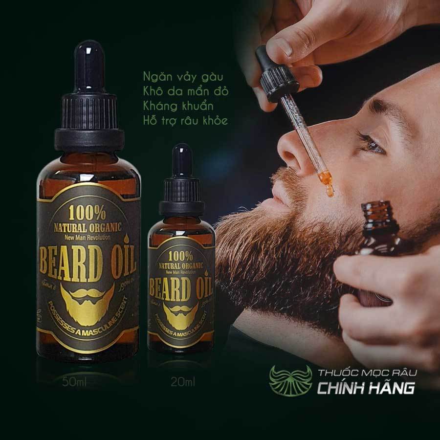 Beard oil 20ml dầu dưỡng râu
