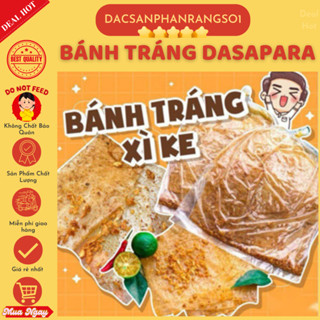 Combo 5 bịch Bánh tráng muối mịn hành phi/ tỏi phi xì ke BÁNH TRÁNG NGHỆ SĨ