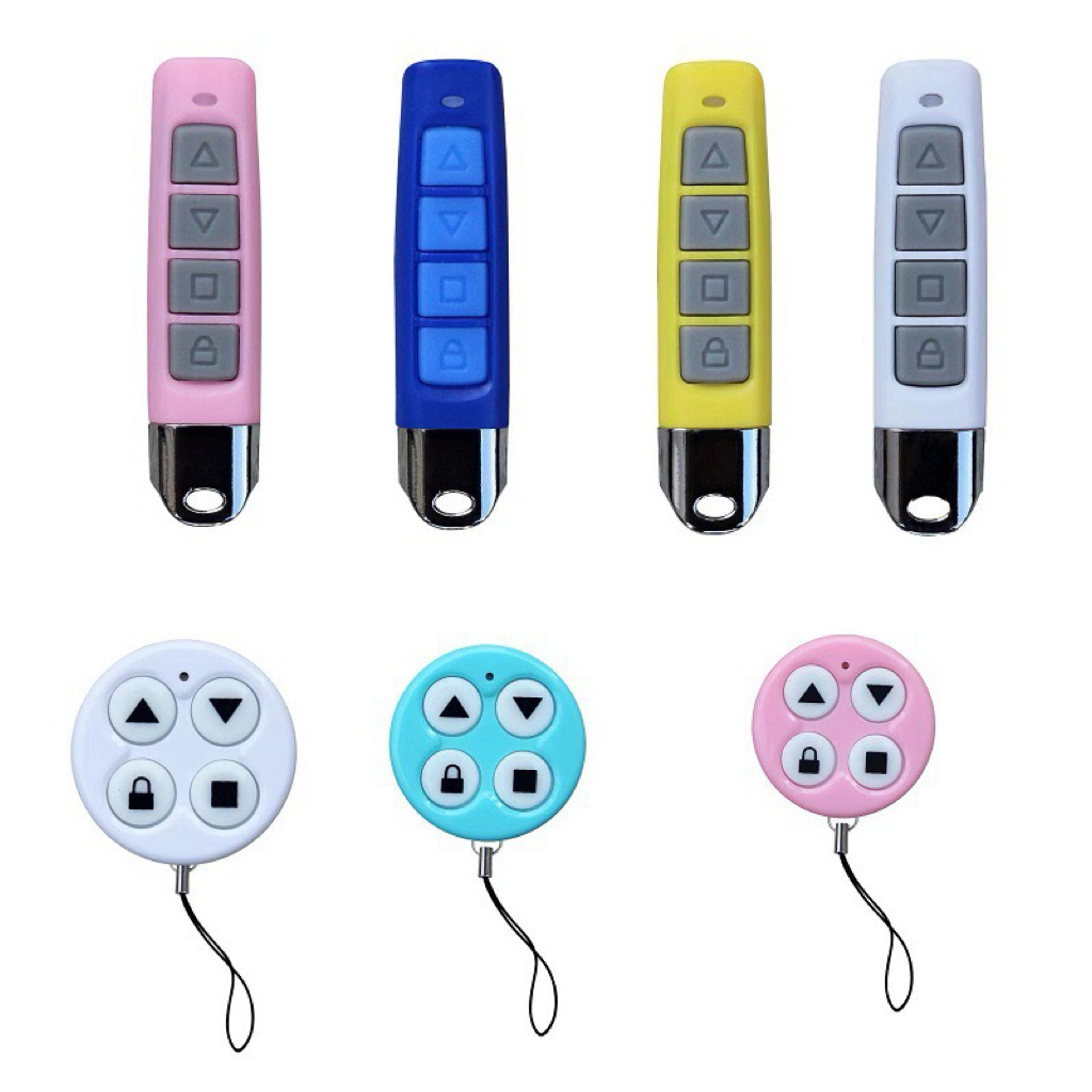  Remote Học Lệnh Thông Minh Tần Số 433Mhz-Chìa Khoá Cửa Cuốn Xinh Xắn 