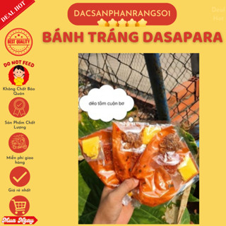 Sỉ 10 Bịch Bánh tráng dẻo tôm bơ 3 vị muối tép hành phi chính gốc giá sỉ DACSANPHANRANGSO1