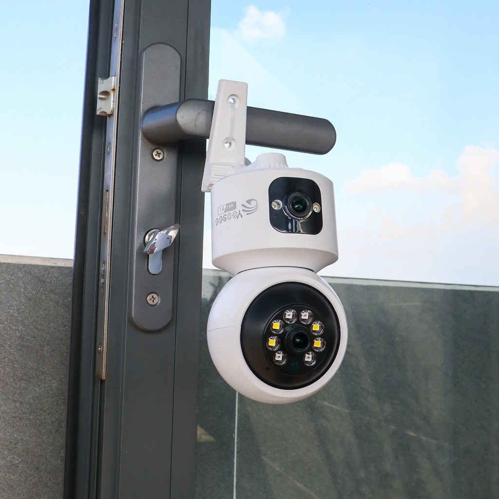 Camera Yoosee 2 MẮT XEM 2 MÀN HÌNH cùng lúc, xoay 360 độ,xem đêm có màu, hỗ trợ đàm thoại 2 chiều, BH 1 NĂM | BigBuy360 - bigbuy360.vn
