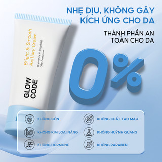 [MUA 2 GIẢM 40%] Combo 2 Kem Body Trắng Da Glowcode Dưỡng Trắng Nách Giảm Thâm Nách Khuỷu Tay Đầu Gối Dưỡng Ẩm