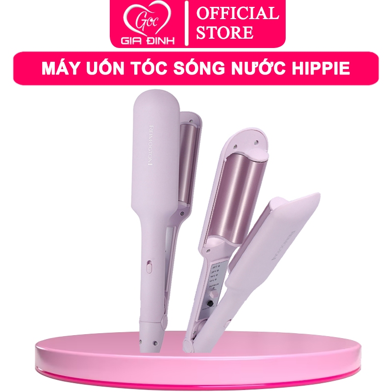 Máy uốn tóc sóng nước máy tạo kiểu hippie sóng nước Hàn Quốc máy uốn xoăn hippie size 25mm