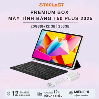 Premium Set - Máy Tính Bảng Teclast T50 PLUS 2025 20GB(8+12)/256G | FHD 11” | 8000mAh | 2 Nano Sim - Bảo hành 12 tháng