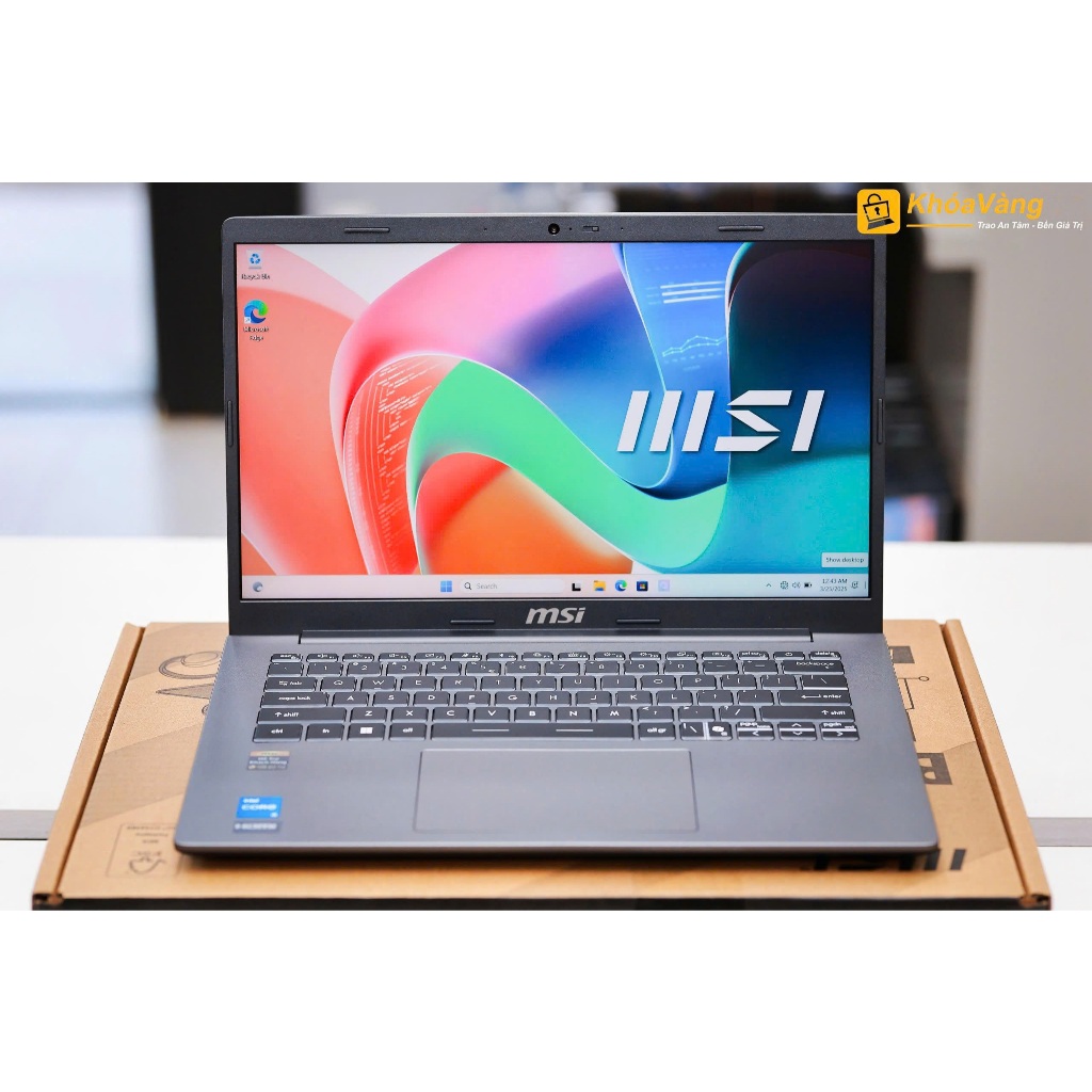 Laptop MSI Modern 14 F13MG-250VNCP | i5-1334U | RAM 8GB | SSD 512GB | 14.0 inch Full HD IPS | New 100% Full Box
