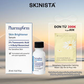 Tinh Chất Pharmaform Skin Brightener Serum 3% Tranexamic acid + 5% Niacinamide Cải Thiện Thâm Nám 20ml