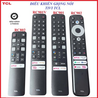 Điều Khiển Giọng Nói Tivi TCL - Dùng Cho Các Tivi Giọng Nói TCL - Hàng Cao Cấp - Điều Khiển Tivi