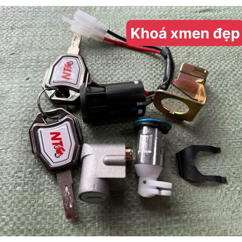 Bộ Ổ khóa xe điện 133S , 133S plus, xmen cà các dòng xe điện