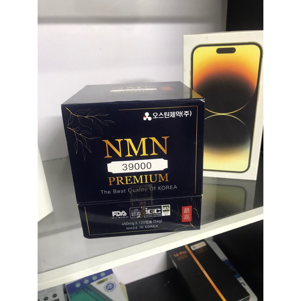 NMN 39000 Premium Hàn Quốc Đảo Ngược Lão Hóa-Tăng Sinh Collagen,Đẹp Da