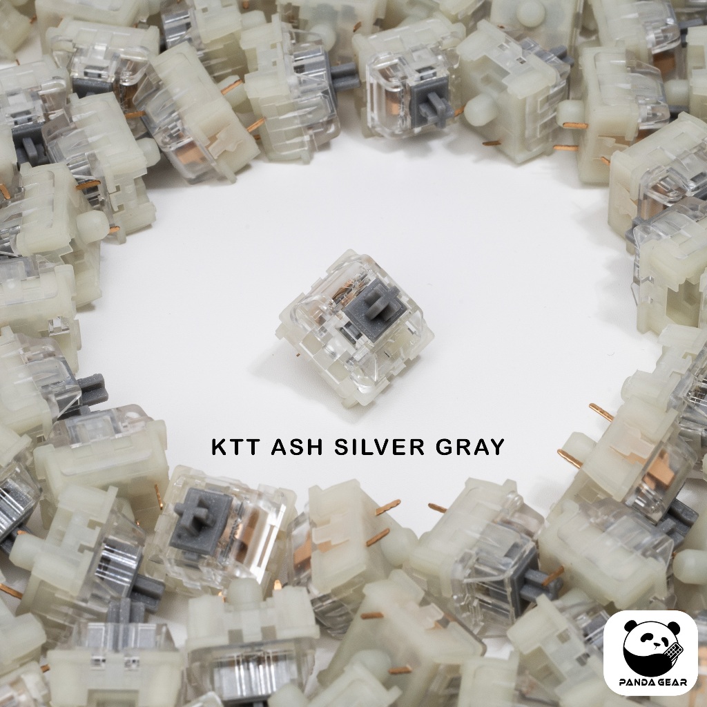 Switch KTT Ash tactile 53g prelubed công tắc bàn phím cơ KTT Ash