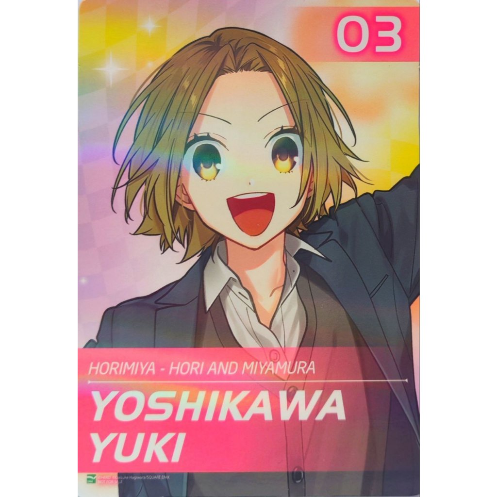 Character Card #03 Yoshikawa Yuki - Horimiya - Hori And Miyamura - Trạm sách IPM 2024