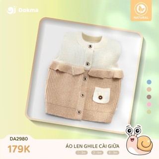 Áo len gile Dokma 3-9 tháng tuổi