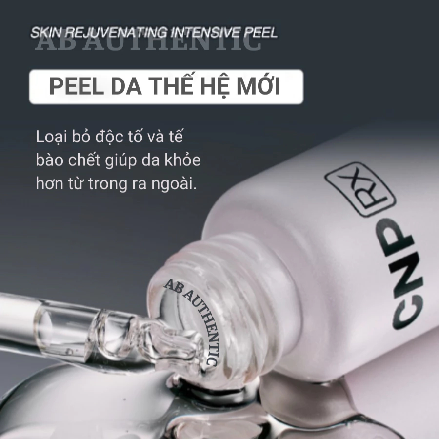 [Top 1 bán chạy] Lọ Peel tẩy da chết tái tạo da chuyên sâu CNP Rx Skin Rejuvenating Intensive Peel 5ml - AB Authentic | BigBuy360 - bigbuy360.vn