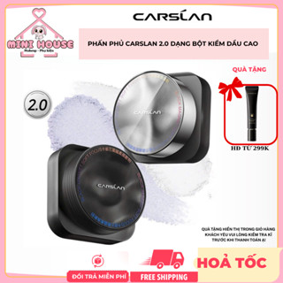  Phấn phủ Carslan dạng bột kiềm dầu cao tuyệt đối nền mịn lỳ | Minihouse 