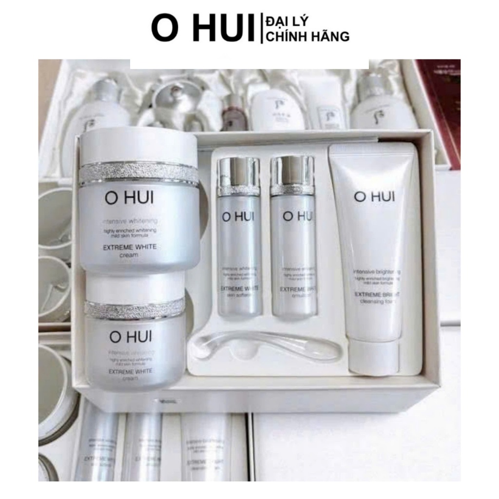 Set kem dưỡng trắng da Ohui Extreme White Cream  - Nhã Khanh Ohui