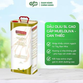  Dầu Oliu Pomace Mueloliva 5L – Can thiếc - Hàng nhập khẩu chính hãng Tây Ban Nha 