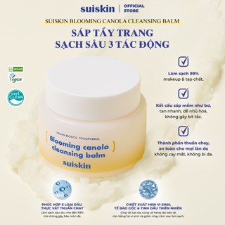 SÁP TẨY TRANG LÀM SẠCH THÔNG THOÁNG LỖ CHÂN LÔNG SUISKIN BLOOM CANOLA CLEANSING BALM 90ml